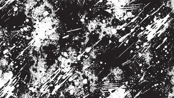Abstract Black Grunge Texture on White Background for Overlay Designs vector