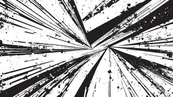 High-Resolution Black Grunge Style Art Overlay Texture for Backgrounds vector