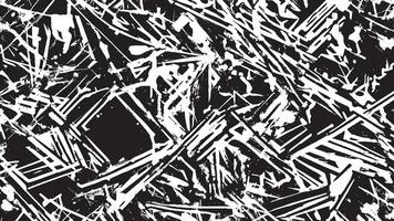 Black Grunge Effect on White Background for Textural Backgrounds vector
