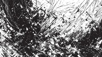 High-Resolution Black Grunge Style Art Overlay Texture for Backgrounds vector