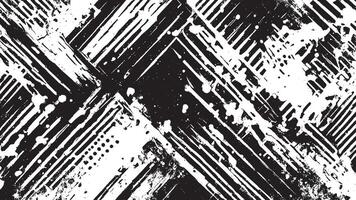 Abstract Black Grunge Texture on White Background for Overlay Designs vector