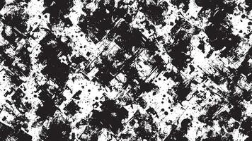 Black Grunge Effect on White Background for Textural Backgrounds vector