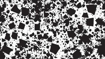 Abstract Black Grunge Texture on White Background for Overlay Designs vector