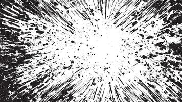 Black Grunge Effect on White Background for Textural Backgrounds vector