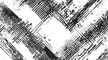 High-Resolution Black Grunge Style Art Overlay Texture for Backgrounds vector