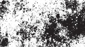High-Resolution Black Grunge Style Art Overlay Texture for Backgrounds vector