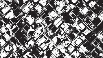 Abstract Black Grunge Texture on White Background for Overlay Designs vector