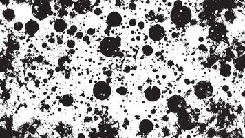 Abstract Black Grunge Texture on White Background for Overlay Designs vector