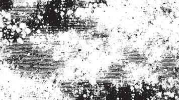 High-Resolution Black Grunge Style Art Overlay Texture for Backgrounds vector