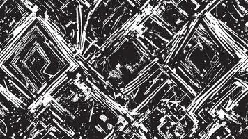 Abstract Black Grunge Texture on White Background for Overlay Designs vector