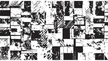 High-Resolution Black Grunge Style Art Overlay Texture for Backgrounds vector