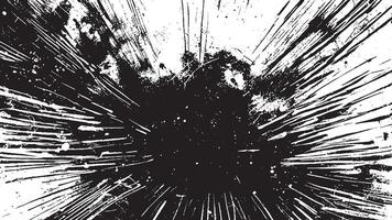 High-Resolution Black Grunge Style Art Overlay Texture for Backgrounds vector