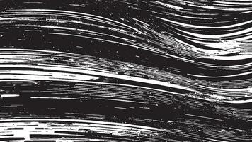 Black and White Grunge Texture for Backgrounds and Overlay vector