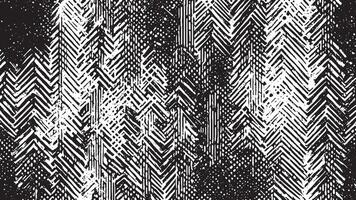 White Background with Monochrome Black Grunge Effect for Overlay Textures vector