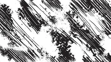 Monochrome Black Grunge Overlay Texture for Background Design vector