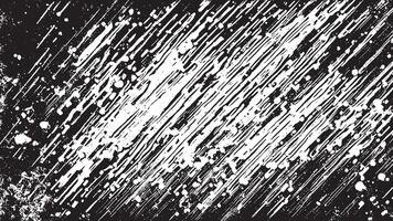 Black and White Grunge Texture for Backgrounds and Overlay vector