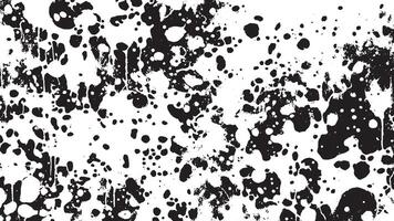 Monochrome Black Grunge Overlay Texture for Background Design vector