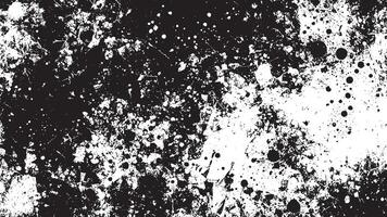Black and White Grunge Texture for Backgrounds and Overlay vector