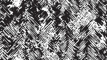 White Background with Monochrome Black Grunge Effect for Overlay Textures vector