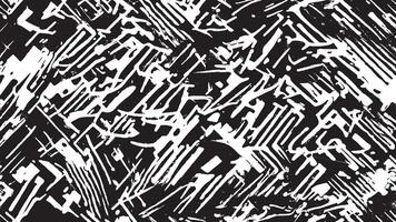Black Monochrome Grunge Texture on White Background for Background Art vector