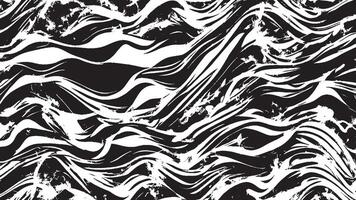 White Background with Monochrome Black Grunge Effect for Overlay Textures vector