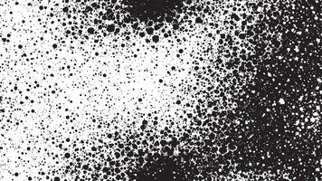 Black and White Grunge Texture for Backgrounds and Overlay vector