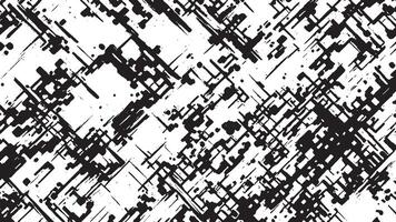 Monochrome Black Grunge Overlay Texture for Background Design vector