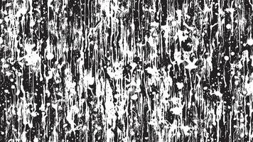 White Background with Monochrome Black Grunge Effect for Overlay Textures vector