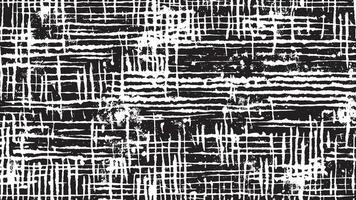 White Background with Monochrome Black Grunge Effect for Overlay Textures vector