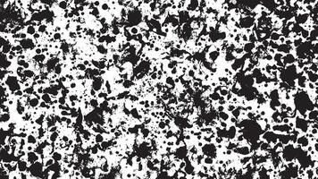 White Background with Monochrome Black Grunge Effect for Overlay Textures vector