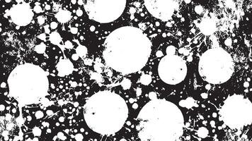 Monochrome Black Grunge Overlay Texture for Background Design vector
