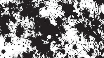 Black Monochrome Grunge Texture on White Background for Background Art vector