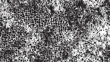 White Background with Monochrome Black Grunge Effect for Overlay Textures vector
