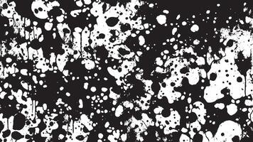 Black Monochrome Grunge Texture on White Background for Background Art vector