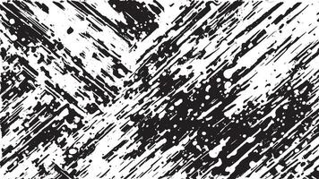 Monochrome Black Grunge Overlay Texture for Background Design vector