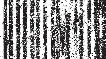 Black Grunge Effect Texture on White Background for Overlays vector
