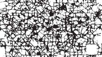 Monochrome Black Grunge Overlay Texture for Background Design vector