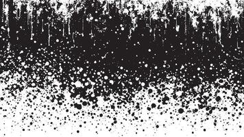 Monochrome Black Grunge Overlay Texture for Background Design vector