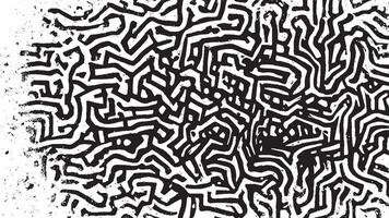 Monochrome Black Grunge Overlay Texture for Background Design vector