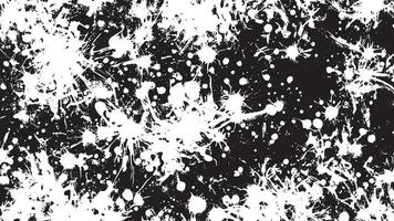 Black Grunge Texture on White Background for Backgrounds and Overlays vector