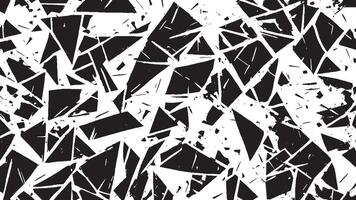 Black Grunge Effect Texture on White Background for Overlays vector