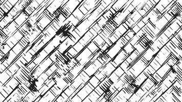 Black Grunge Texture on White Background for Backgrounds and Overlays vector