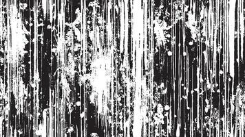 Black Grunge Texture on White Background for Backgrounds and Overlays vector