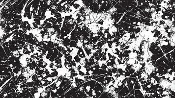Black Grunge Effect on White Background for Textural Backgrounds vector