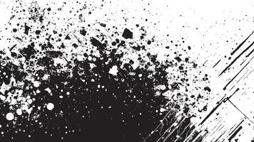 Illustration for Background Texture with Black Grunge Effect vector