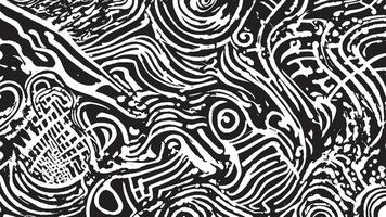 Black Grunge Effect on White Background for Textural Backgrounds vector