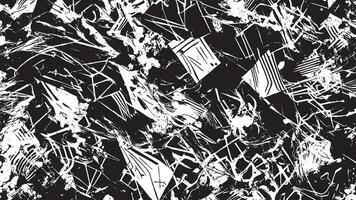 Black Grunge Effect on White Background for Textural Backgrounds vector