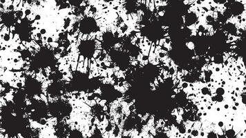 Black Grunge Effect on White Background for Textural Backgrounds vector