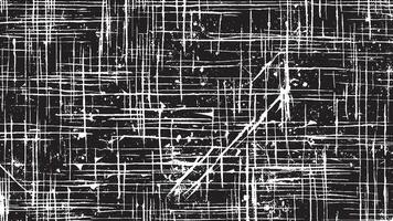 Black Grunge Effect on White Background for Textural Backgrounds vector