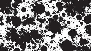 Black Grunge Effect on White Background for Textural Backgrounds vector